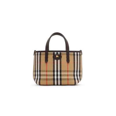 BURBERRY MINI REVERSIBLE BLOOMSBURY TOTE 81196271 (22*20*10cm)
